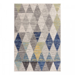 Sinine vaip 80x150 cm Muse Harlequin Blue &ndash; Asiatic Carpets