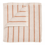 Oranž/beež orgaanilisest puuvillast froteer&auml;tik 50x100 cm Arto - Blomus