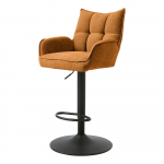 Oranžid reguleeritava k&otilde;rgusega baaritoolid 2tk komplektis Marilla - Unique Furniture