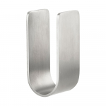 Matt h&otilde;bedane metallist seinakonks Ume - Zone