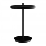 Must LED-lauavalgusti metallist varjuga (k&otilde;rgus 31 cm) Asteria Move - UMAGE