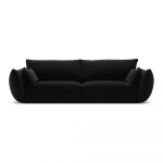 Must sametist diivan 208 cm Vanda - Mazzini Sofas