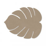 &Ouml;ko-nahast lauamatt 22x26 cm Monstera Leaf Nupo - LIND DNA