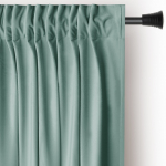 Heleroheline sametist dimout-kardin 140 &times; 270 cm Pleat &ndash; Restilo