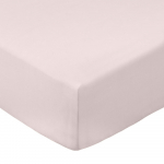 Roosa perkal-puuvillane voodilina 90x190 cm Cotton Percale - Bianca