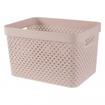 Heleroosa plastmassist hoiukarp 35,5x26x22 cm Pure - Curver