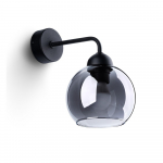 Must seinavalgusti &oslash; 15 cm Grande - Sollux