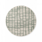 Roheline/kreem &uuml;mmargune sise- ja &otilde;uevaip &oslash; 160 cm Haringey Crouch - Ted Baker