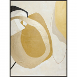 K&auml;sitsi maalitud maal raamiga/l&otilde;uendil 91x121 cm Stardust - Malerifabrikken