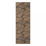 Must/pruun sise- ja v&auml;listingimustes kasutatav jooksja 80x250 cm Mira 1451 - Ayyildiz Carpets
