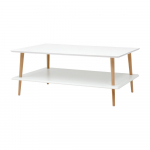 Valge kohvilaud alandatud alusega KORO Koro - Ragaba