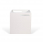 Valge hoiukast raamaturiiuli jaoks Berlin - TemaHome