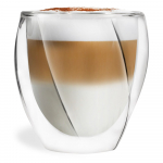 Topeltseinaga cappuccino kruusid 2tk komplektis 250 ml Cristallo &ndash; Vialli Design