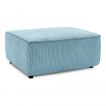 Helesinine velvetist tumba Nihad - Bobochic Paris