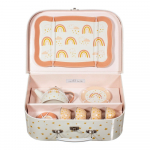 M&auml;ngida teekomplekti kohvris Earth Rainbow - Sass & Belle