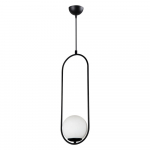 Must rippvalgusti , k&otilde;rgus 146 cm Arch - Squid Lighting