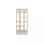 Valge tamme raamaturiiul 90x210 cm Newbury - Woodman