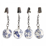 Keraamiliste paberkaalude komplekt lauakatteks Aed - Esschert Design