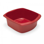 Telliskivipunane ruudukujuline plastmassist lavor , 38 x 32 x 14 cm - Addis