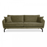 Roheline sametne diivan 230 cm Magic - Scandic