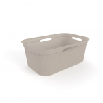 Beež plastist pesukorv 41 l Brisen - Rotho