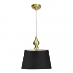 Must-kuldne rippvalgusti &oslash; 35 cm Prima Gold - Candellux Lighting