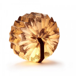 Tumepruun timmitav laualamp (k&otilde;rgus 3,5 cm) Velvet Accordion - Gingko