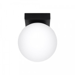 Must laevalgusti klaasist lambivarjundiga &oslash; 12 cm Umerta - Sollux