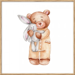Lastepilt 20x20 cm Teddy Bear