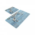 Sinised vannitoamatid 2 tk 60x100 cm - Mila Home