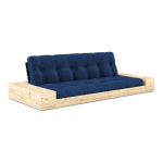 Sinine velvetist diivanvoodi 244 cm Base - Karup Design