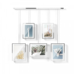 H&otilde;bedased metallist seinaraamid 5 tk komplektis 66x69 cm Exhibit - Umbra