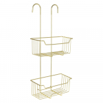 Kuldne roostevabast terasest riputatav vannitoariiul Milo - Wenko