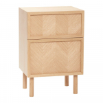 Tammepuidust &ouml;&ouml;kapp naturaalses v&auml;rvitoonis Herringbone - H&uuml;bsch