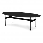 Must metallist diivanilaud 39x120 cm Mira - Spinder Design