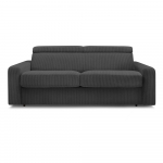 Tumehall velvetist diivanvoodi 195 cm Monaco - Bobochic Paris