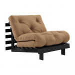 Pruun tugitool Roots Black Night - Karup Design