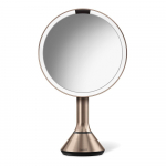Valgustusega kosmeetikapeegel, suurendav &oslash; 20 cm Sensor - simplehuman