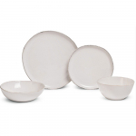 Kivikeraamikast s&ouml;&ouml;gin&otilde;ude komplekt, 24tk komplektis Snow Heart &ndash; Bonami Essentials