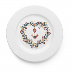 Valge portselanist magustoidutaldrik &oslash; 19,5cm Grand Cru Cottage - Rosendahl