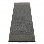 Antratsiitne sise/v&auml;lisvaip 85x260 cm Edit Charcoal &ndash; Pappelina