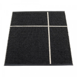 Must sise/v&auml;lisvaip 70x90 cm Fred Black &ndash; Pappelina