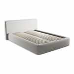 Helehall polsterdatud kaheinimesevoodi koos voodip&otilde;hja ja panipaigaga 140x200cm Kiana - Makamii