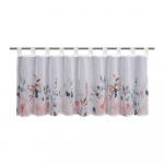 Valge kardin 135x45 cm Floral - Sehlbach