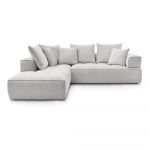 Helehall &scaron;enill-nurgadiivan (vasak nurk/L-kujuline) Whesley - Bobochic Paris