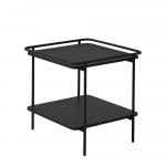Metallist abilaud 45x45 cm Yuba - Unique Furniture