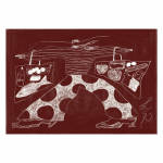 Plakat 70x50 cm Sam Shopping &ndash; Lucia Tuffley - The Plakat Club