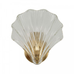 Kuldne klaasist seinalamp Da Muro Shell - Mauro Ferretti