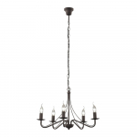 Pronksv&auml;rvi metallist ripplamp, l&auml;bim&otilde;&otilde;duga 55 cm Country - Reality
