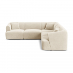 Beež sametist nurgadiivan Campi - Cosmopolitan Design